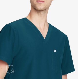 Scrub Top Caribbean Men from Nordic Scrubs