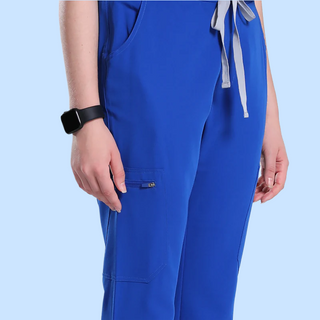 royal blue medical scrub pants